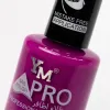 Purple nail polish bottle, transparent matte texture nail tool storage bottle, 30ml Application Scenario